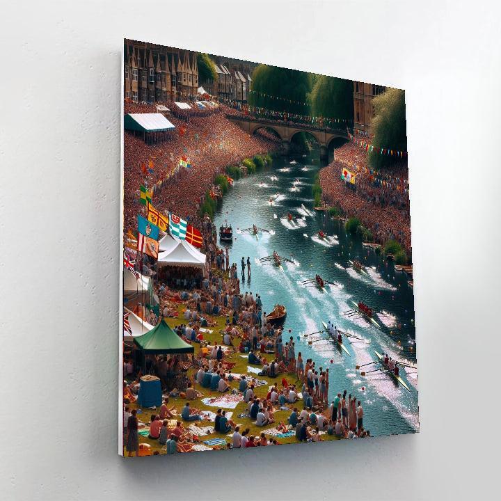 Harvard-yale Regatta Paint By Number