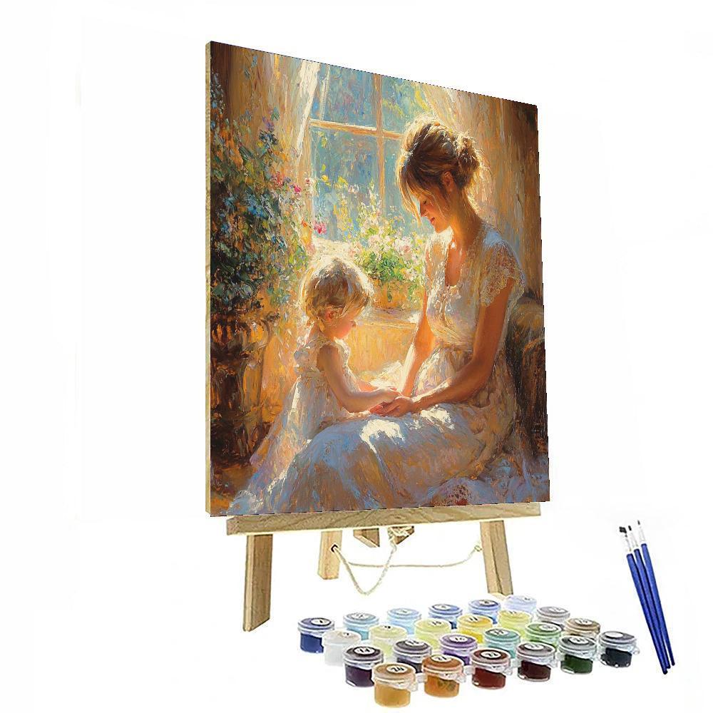 Sunlit Lullabies Painting Number Kit