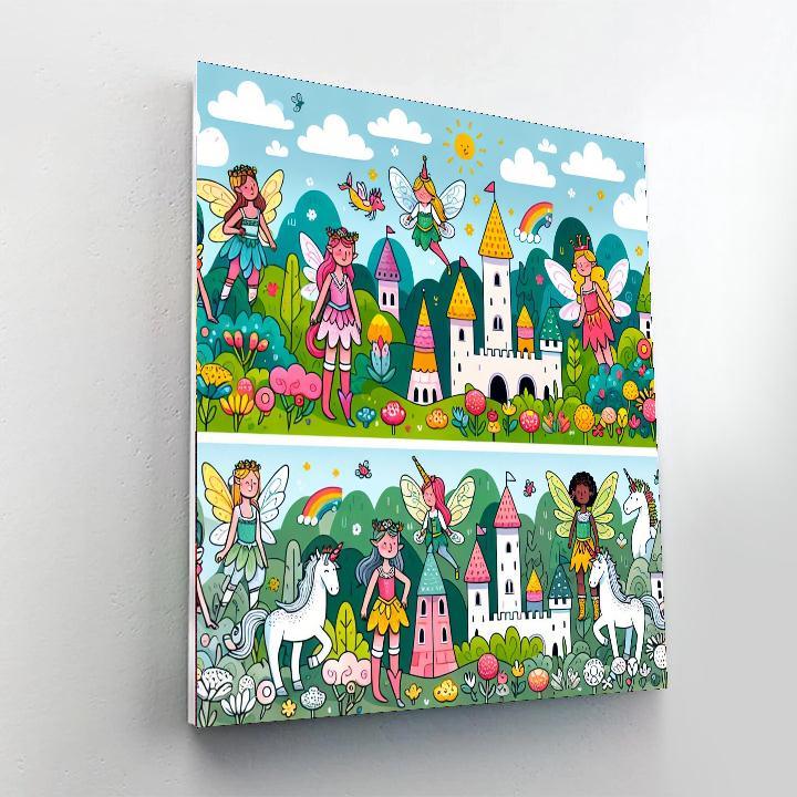 Adventure In The Fairy Kingdom Paint By Numbers