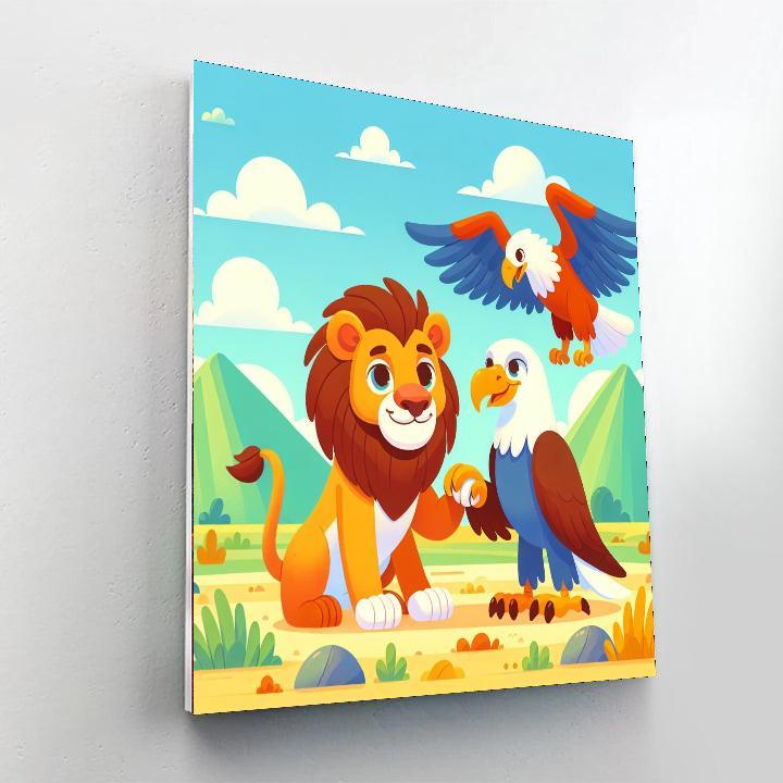 Heroic Animal Adventures Paint By Numbers Kits