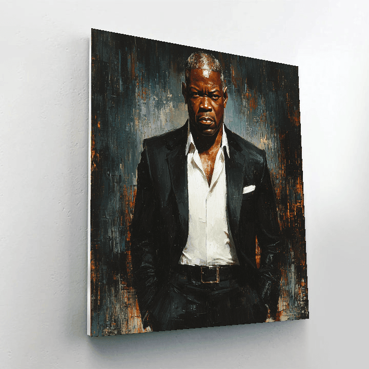 Samuel L. Jackson: The Voice Of Authority In Film Paint By Numbers Art