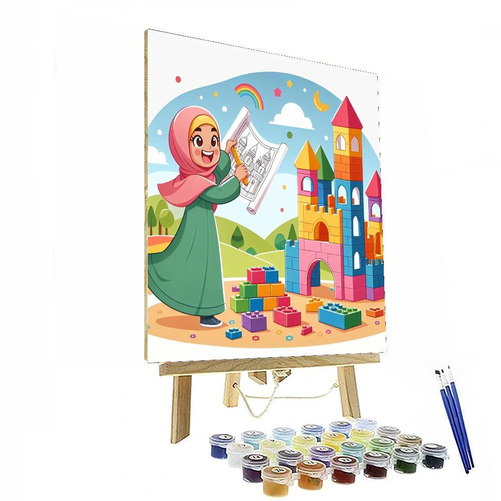 Castle Builder's Dream Paint By Numbers Kits