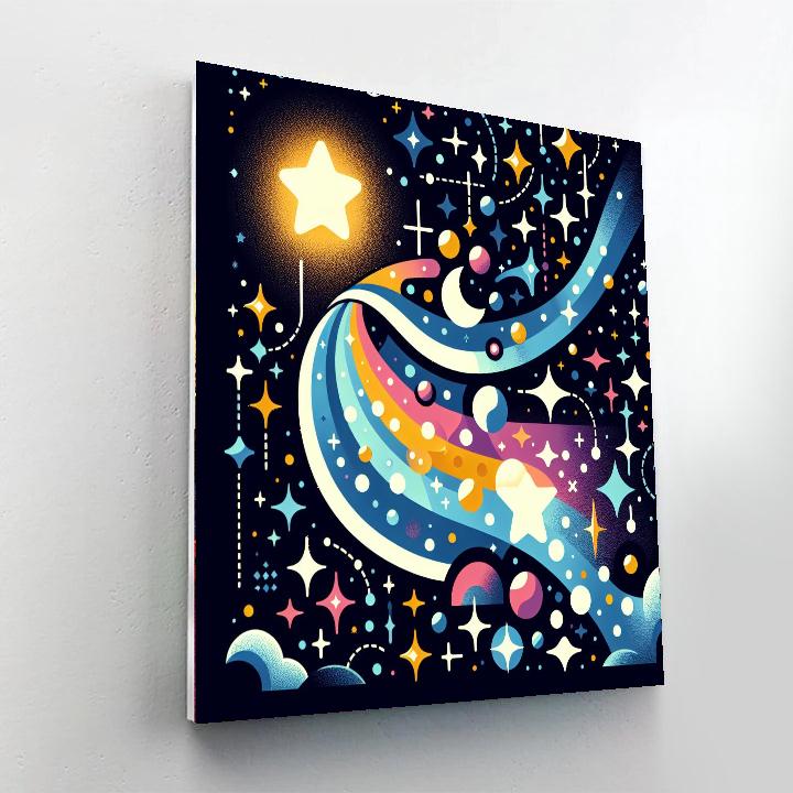 Magical Stardust Realm Paint By Numbers