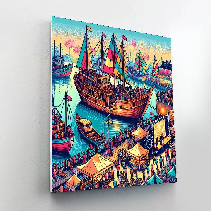 Harbour Festival DIY Paint By Numbers