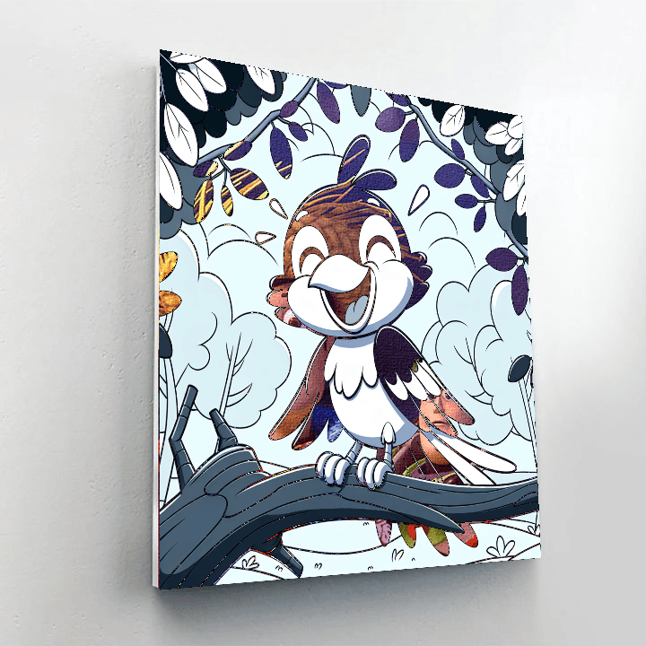 Merry Magpie Painting By Numbers Kit