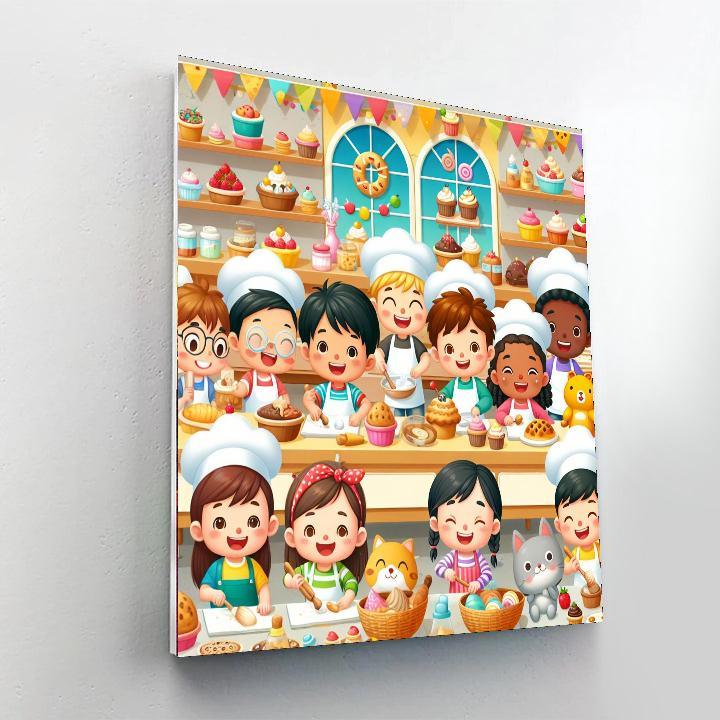 Magical Bakery Paint By Numbers Art