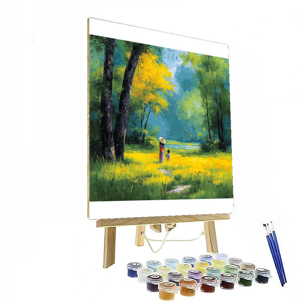 A Loving Glance Paint By Numbers Art