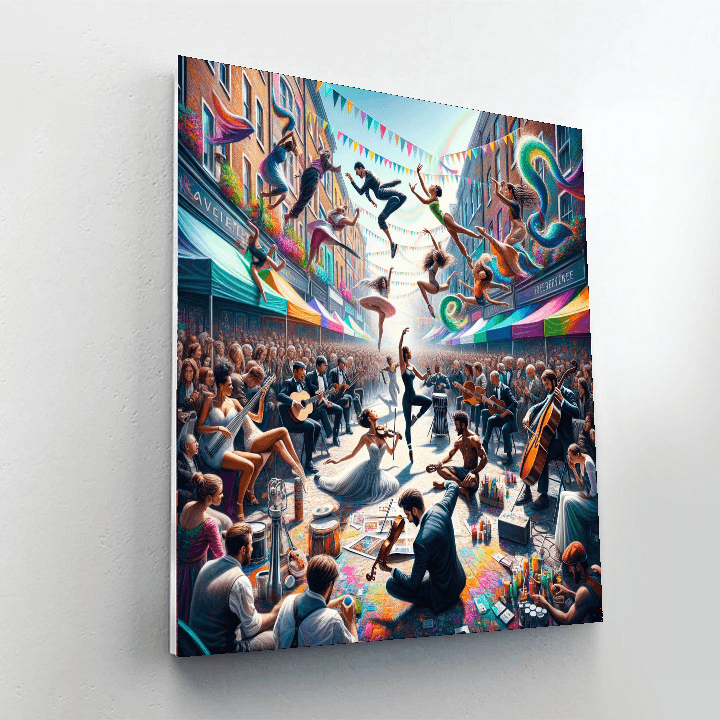 Buskers Festival Paint By Number