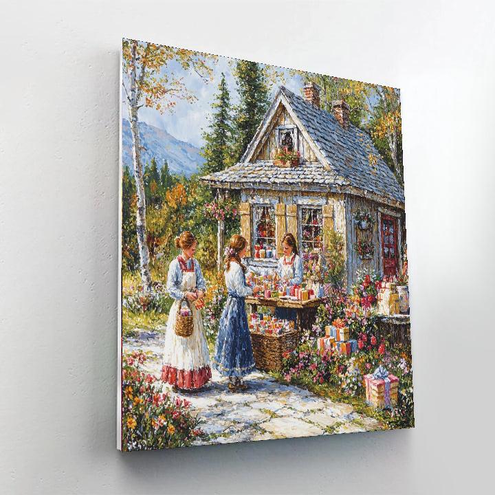 Treasures From The Heart Number Painting