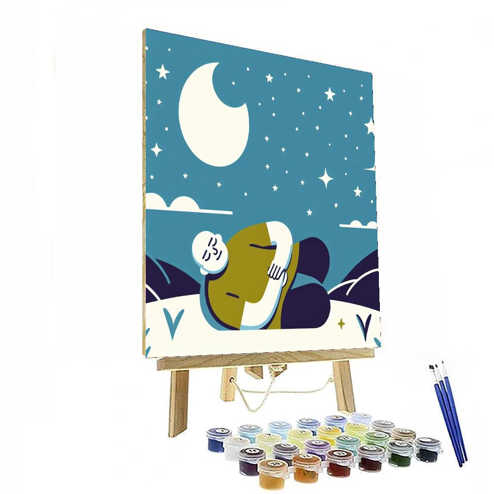 Gentle Giant Slumber Paint By Numbers