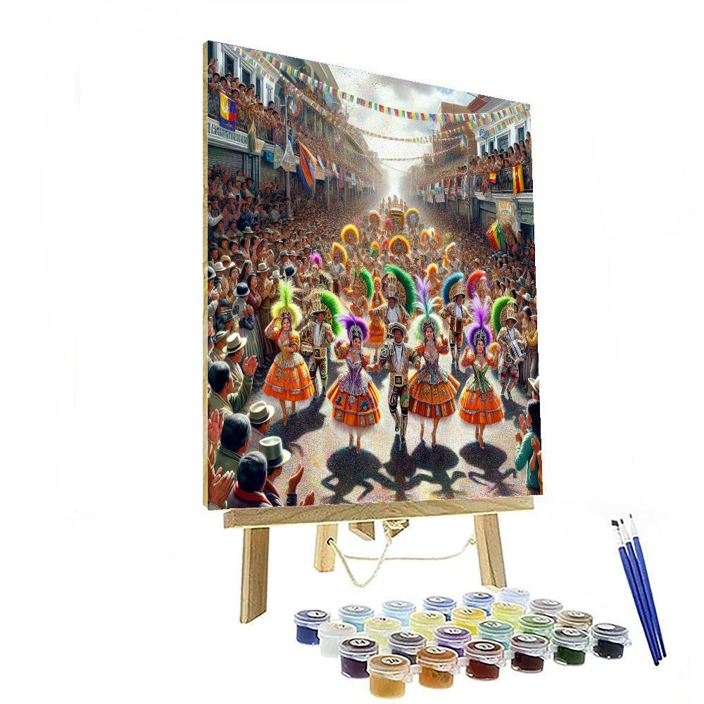 Santa Cruz Carnival - Bolivia Numbered Painting Kits