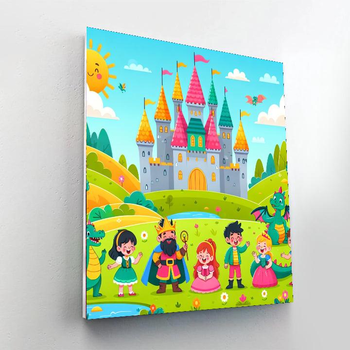 Fabulous Fairytale Painting Number Kit