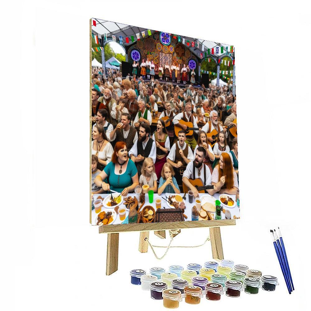 Celtic Heritage Festival - United Kingdom DIY Paint By Numbers