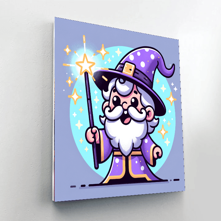 Whimsical Wizard's Spell Paint By Numbers Kits