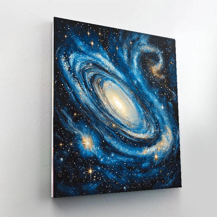 Wassily Kandinsky Inspired Abstract Galaxy Dreams  Paint By Numbers Kits