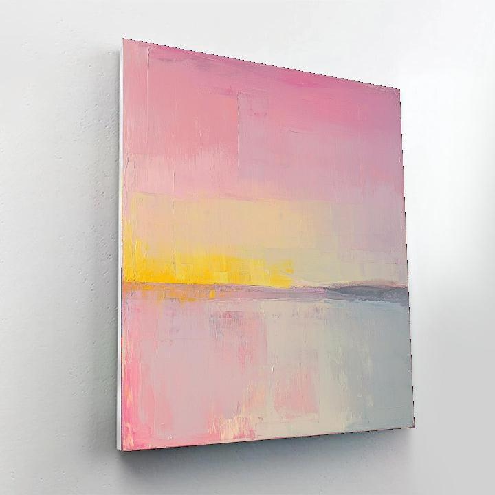 Mark Rothko Inspired Silent Radiance  Painting Number Kit