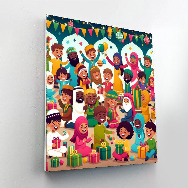 Happy Holiday Celebrations Paint By Numbers Kits