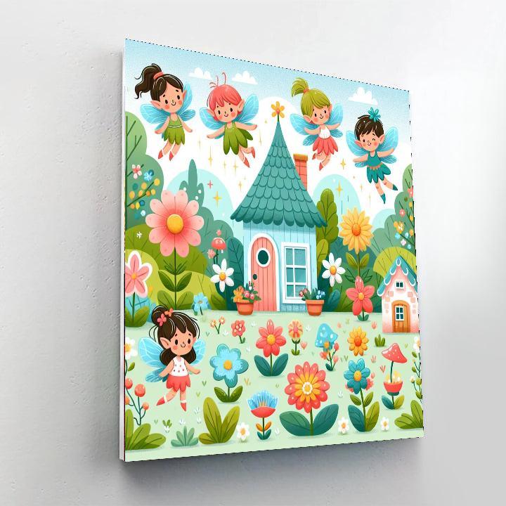 Fairy Garden Wonders Numbered Painting Kits