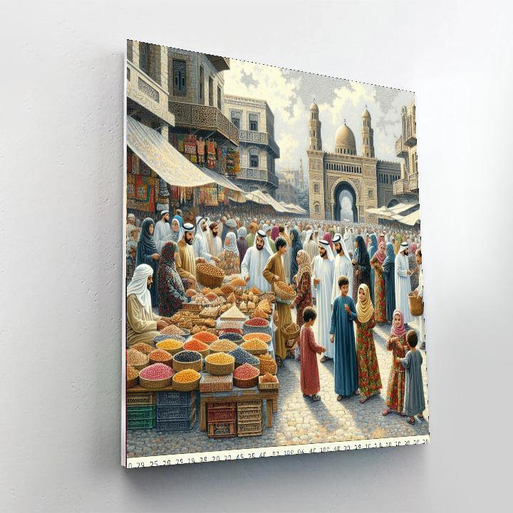 Eid Al-adha - Cairo Paint By Numbers Art