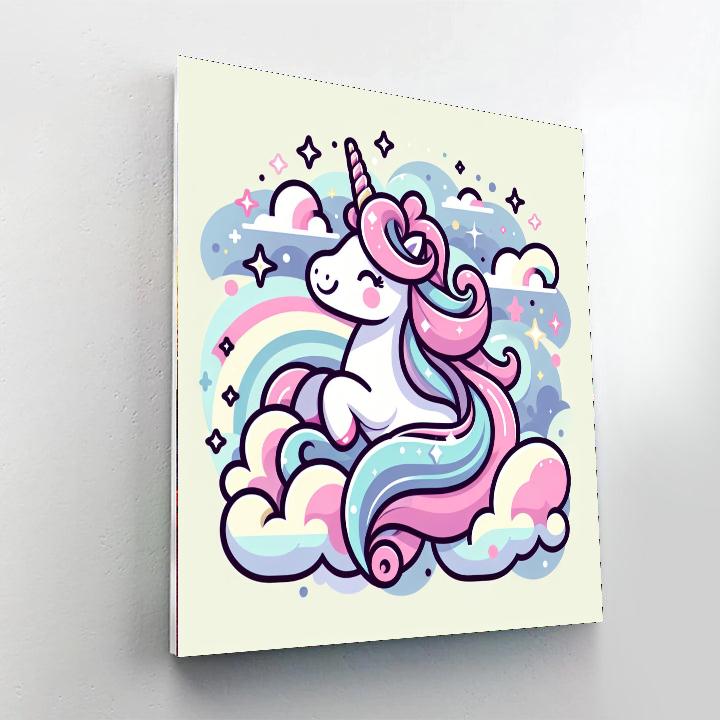 Sweet Unicorn Paint By Numbers Kits