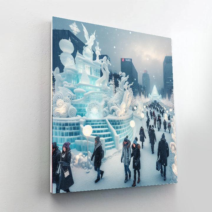 Snow & Ice Festival - Sapporo Paint By Numbers Kits