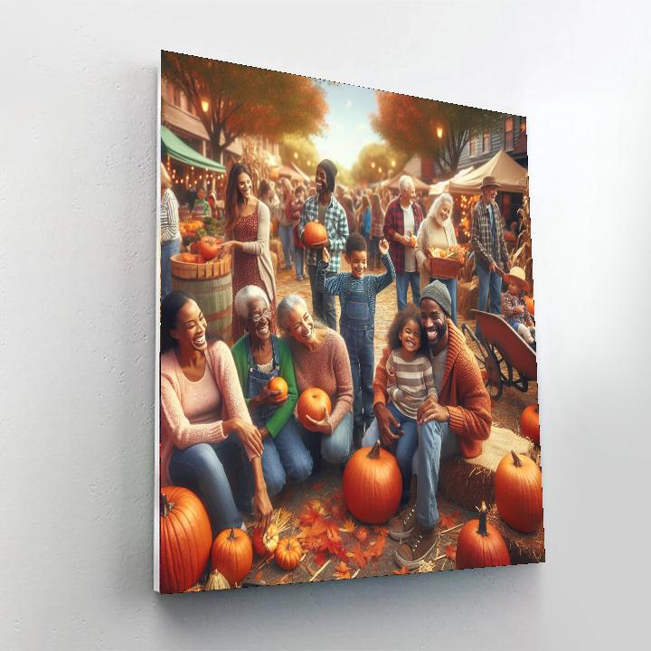 Harvest Festival - Usa Number Painting