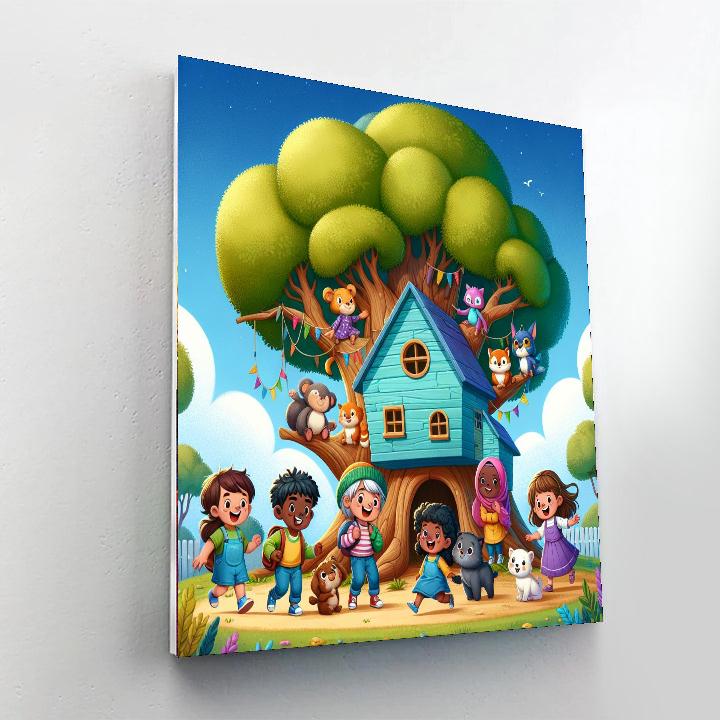 Magic Treehouse Adventures Number Painting