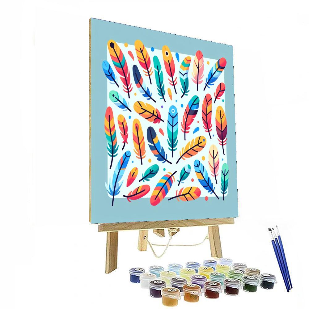 Fantastic Feathers Numbered Painting Kits