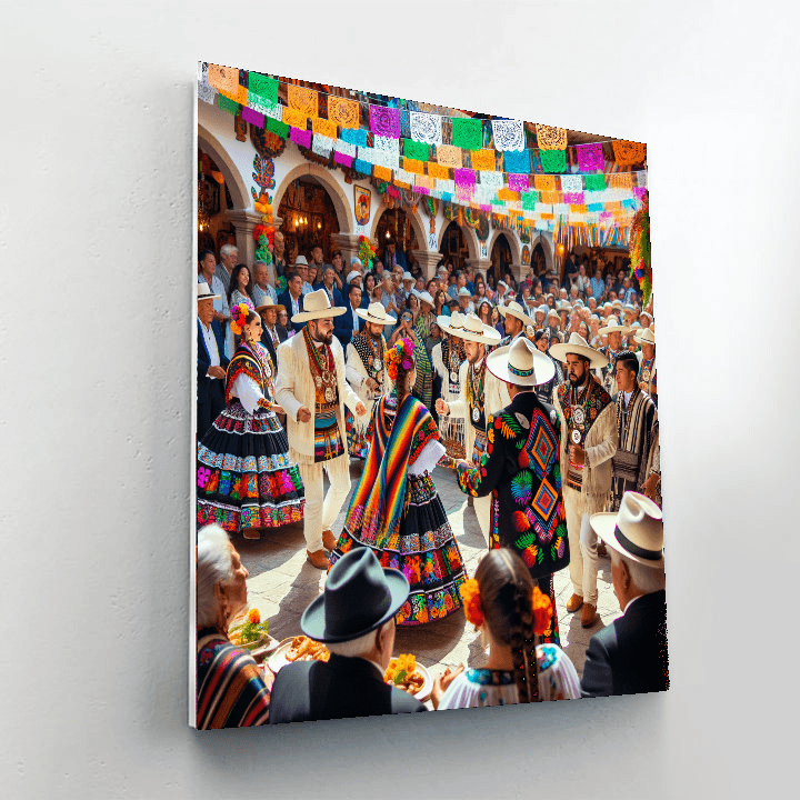 Oaxaca Guelaguetza Paint By Number