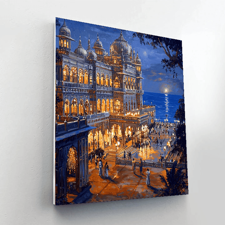 Taj Mahal Palace Hotel Paint By Numbers Kits