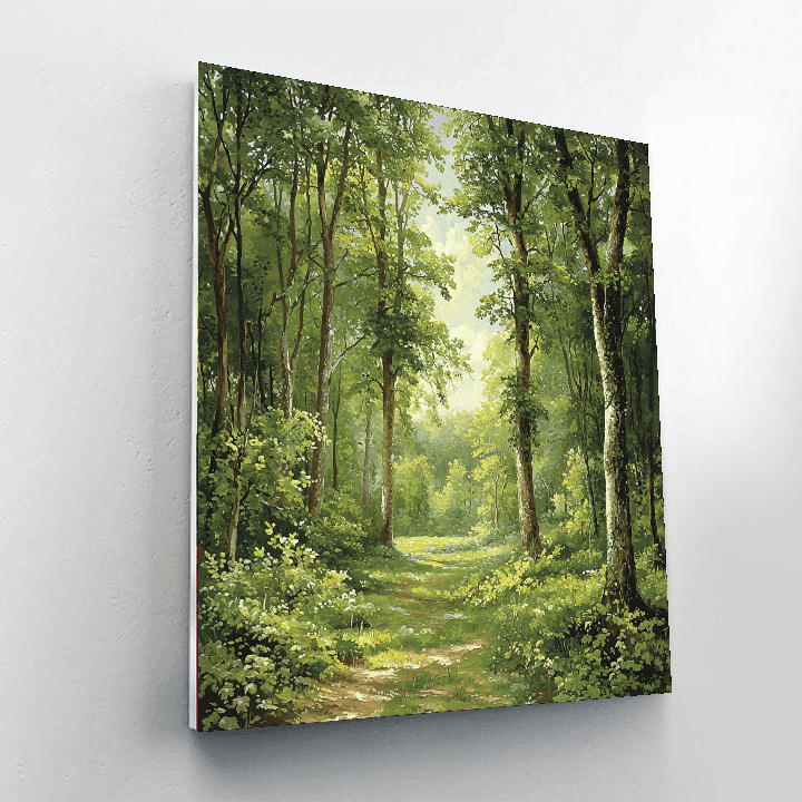 John Constable Inspired Verdant Tranquility  DIY Paint By Numbers