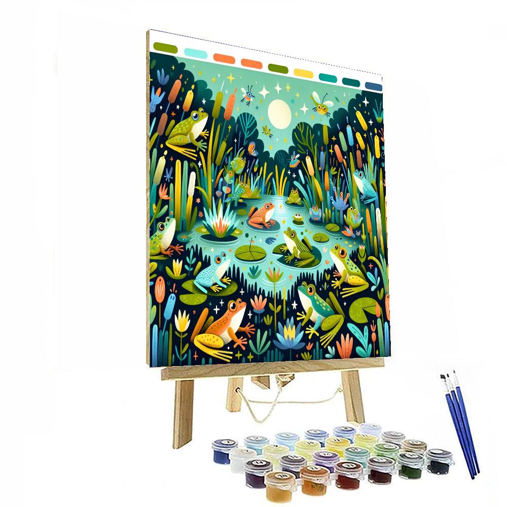 Mystical Marshlands Number Painting