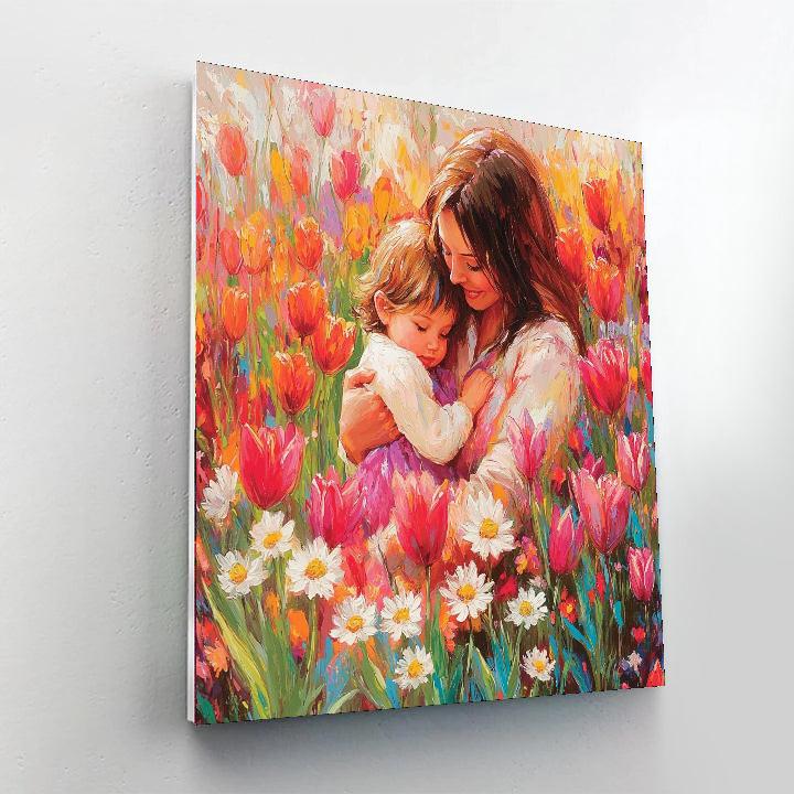 Blooming With Love Numbered Painting Kits
