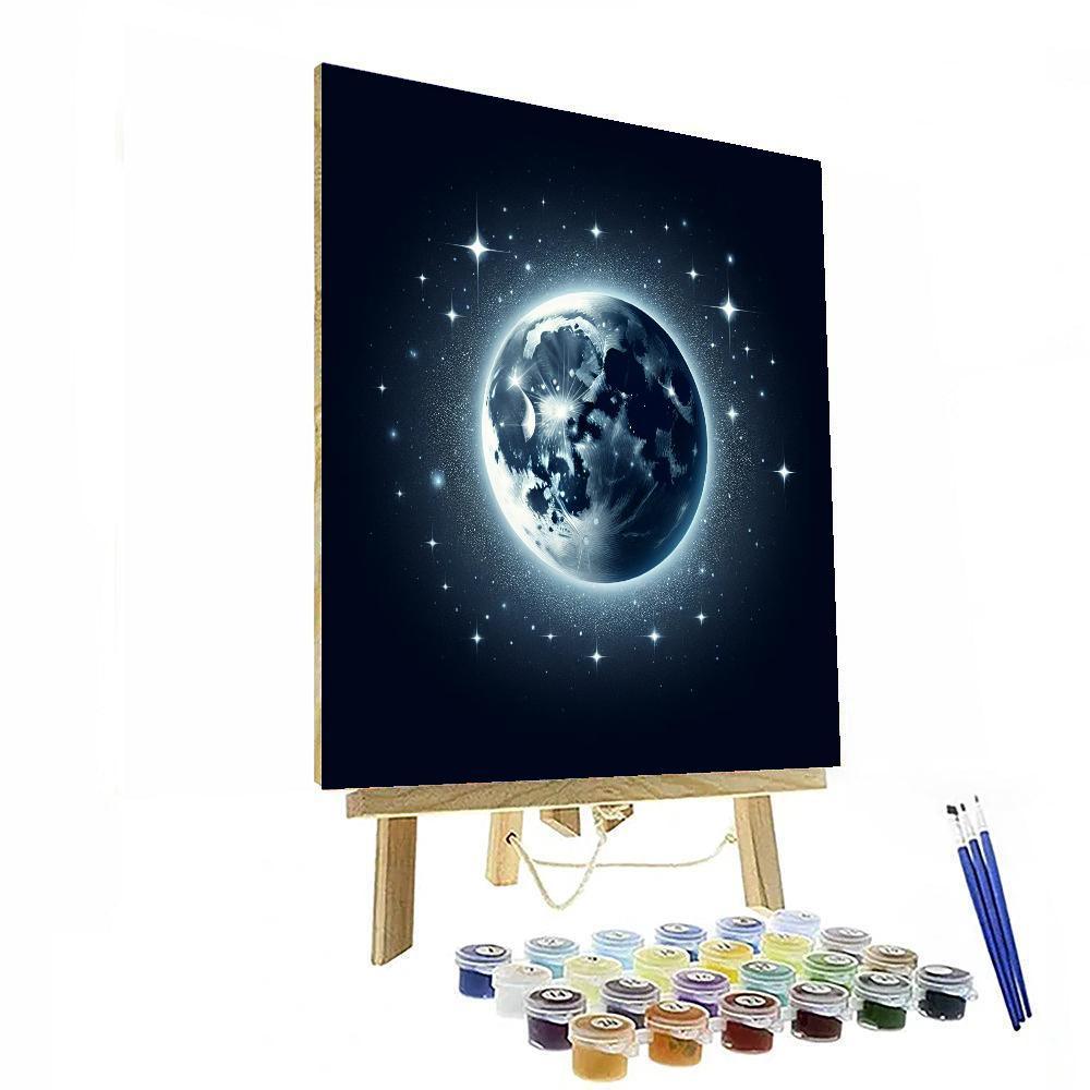 Lunar Eclipse Dreams Paint By Numbers Art