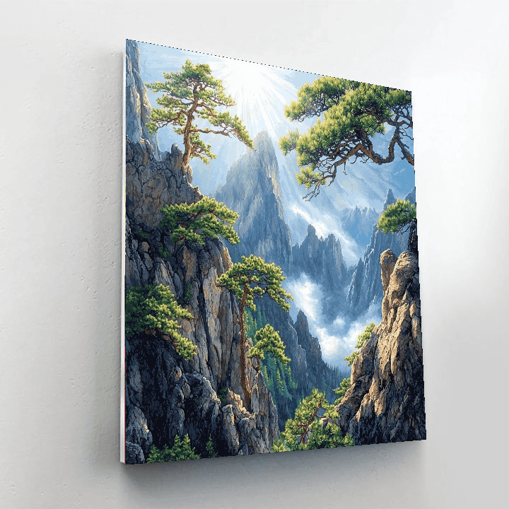 Huangshan (yellow Mountain) Paint By Numbers