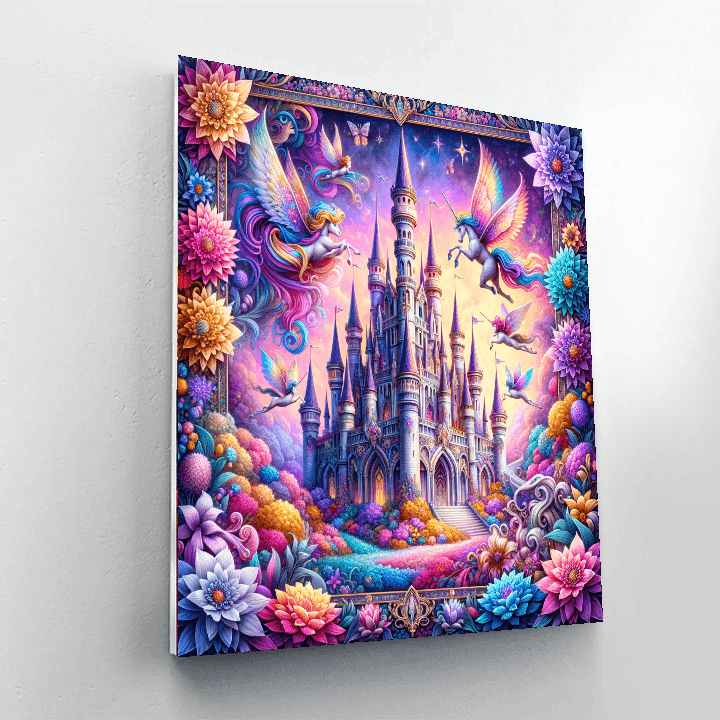 Mystical Enchanted Castle DIY Paint By Numbers