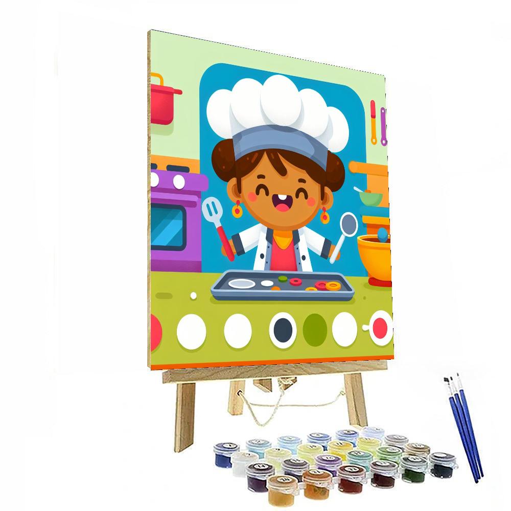 Jolly Chef Cooking Fun Paint By Color