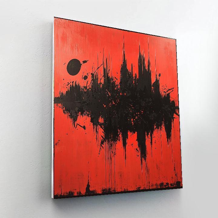 Banksy Inspired Echoes Of War  DIY Paint By Numbers