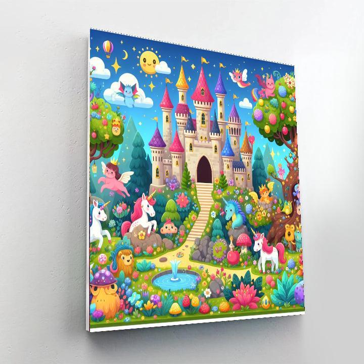 Wonderful Fairy Tale Paint By Numbers Art