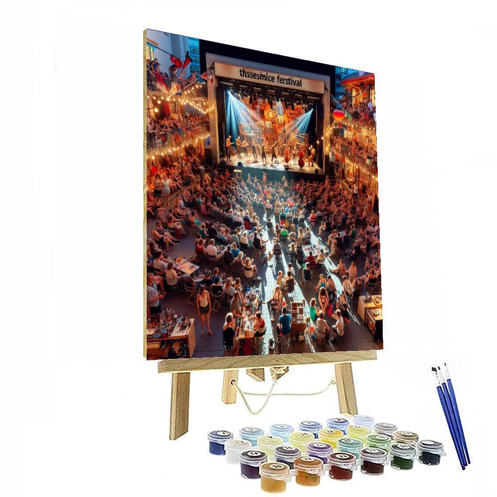 Calgary Fringe Festival - Canada Painting By Numbers Kit