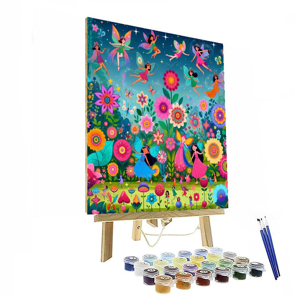 Magical Garden Gala Paint By Color