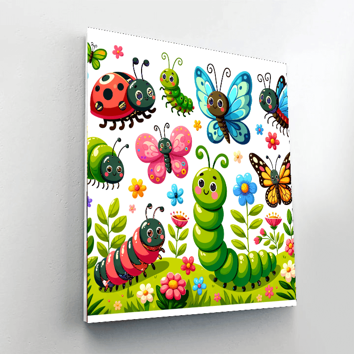 Creepy Crawlies Paint By Number