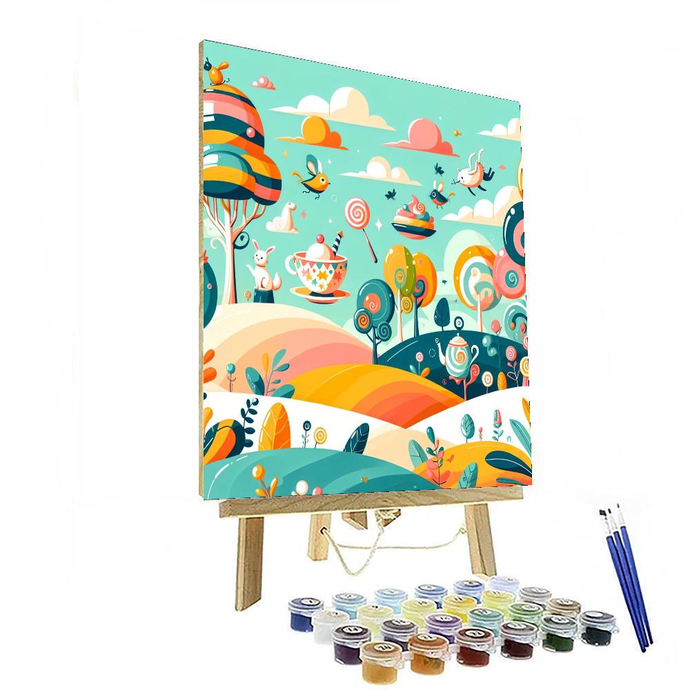 Whimsy Wonderland Paint By Numbers Art