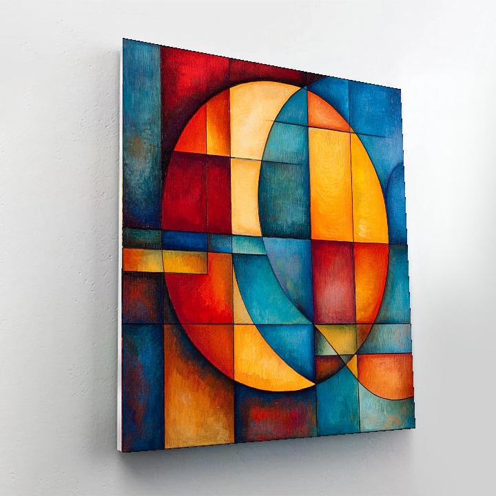 Wassily Kandinsky Inspired Abstract Patterns  Numbered Painting Kits