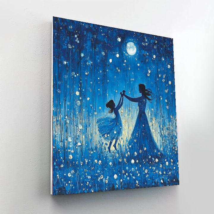 Moonlit Melodies Number Painting