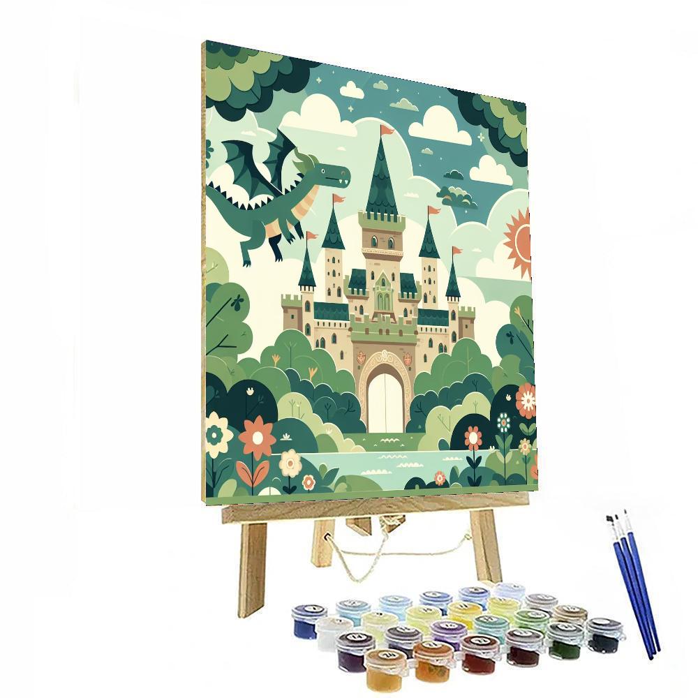 Mysterious Castle Adventure Numbered Painting Kits