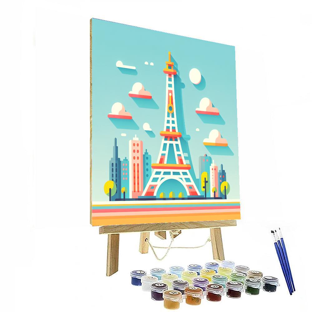 Famous Monuments Paint By Numbers Kits