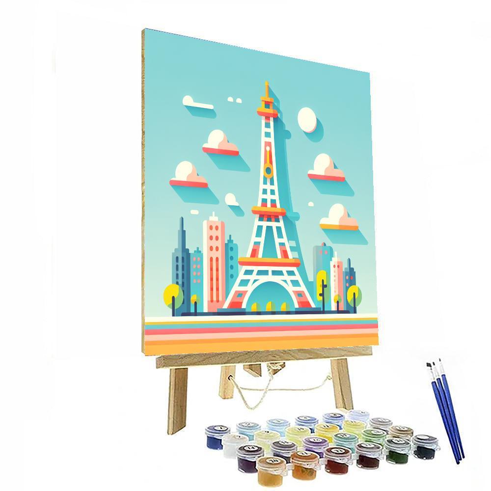 Famous Monuments Paint By Numbers Kits