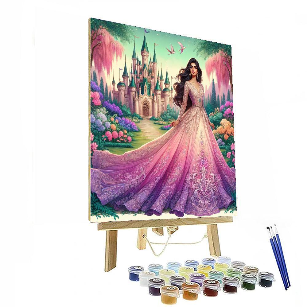 Princess Fairytale Elegance Paint By Numbers