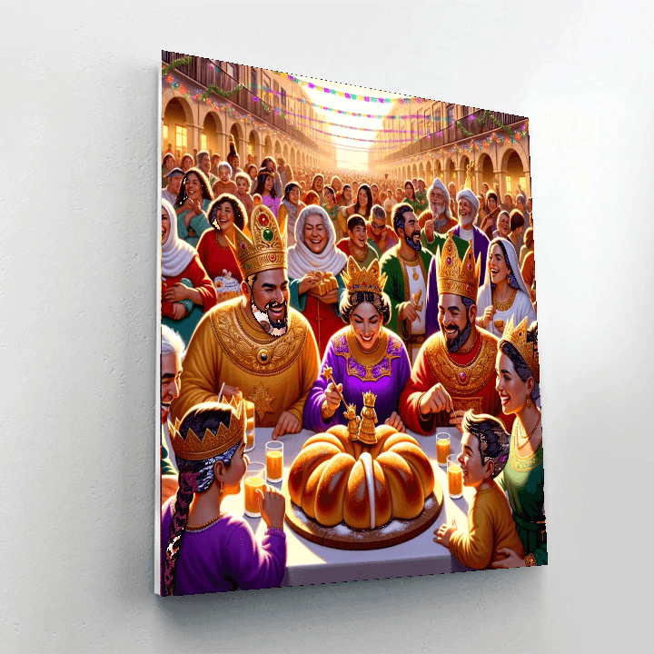 Día De Reyes - Mexico Paint By Number